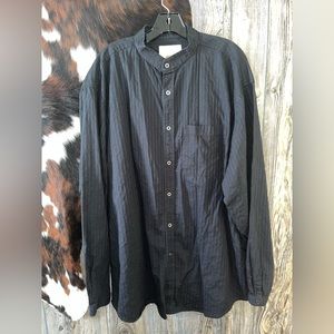 Scully black musket style western shirt in great condition size XL